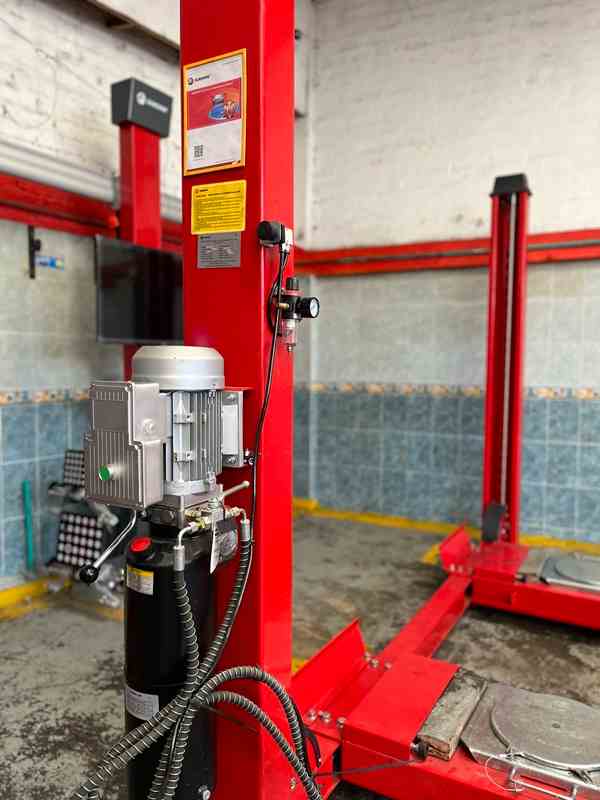 SXJ S4019 Elevador Sunshine 4 Columnas Para Alineación 4.0 Toneladas - Imagen 5